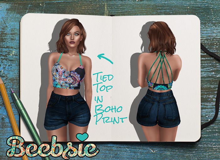 Beebsie Tied Top Boho ::Gift::