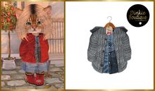 *DB* DINKIES HOODED CARDIGAN gray