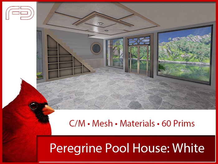 [FB] Peregrine Pool House: White (Boxed)