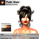 A&A Yuki Hair Variety Colors V2, boxed