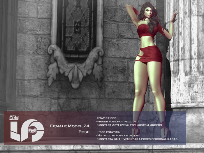 ACT5-261-Female Model 24 Pose BOXED 