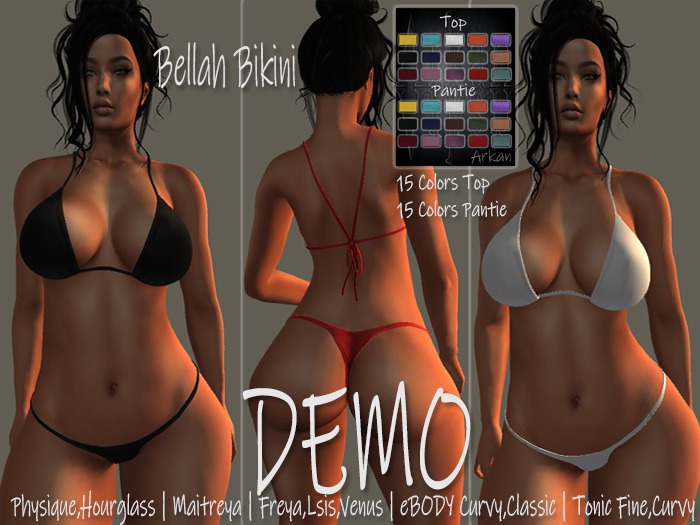 .::Arkan::. Bellah Bikini + Fitmesh DEMO