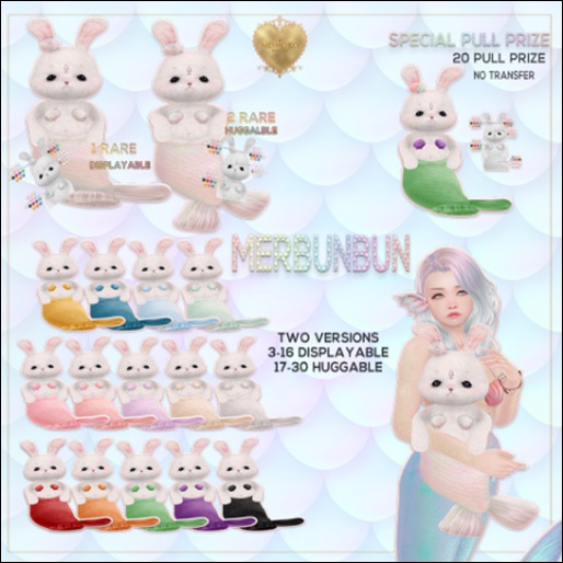 {Momoko} MerBunbun Display - Plum -29 