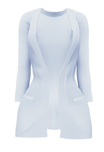 MARTI - Mila Blazer Light Blue