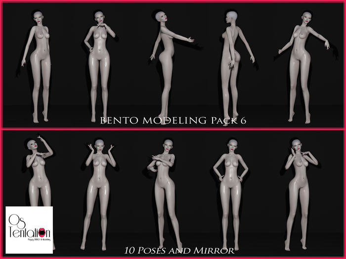 * OsTentatioN * FATPACK Poses BENTO - Pack 6