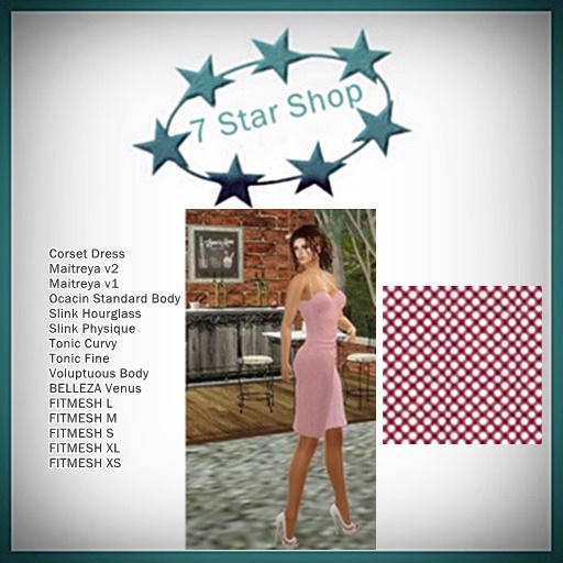 Dress Corset red