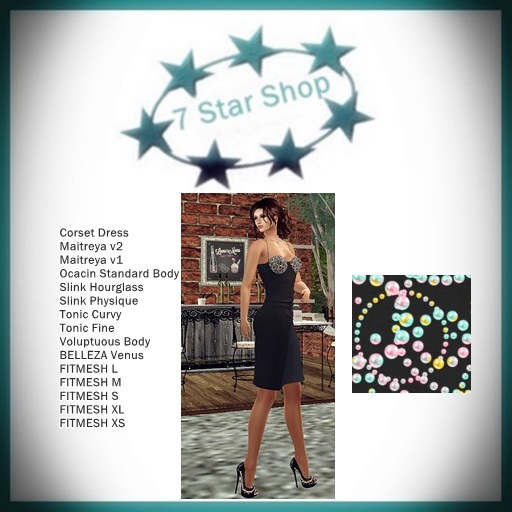 Dress Corset black