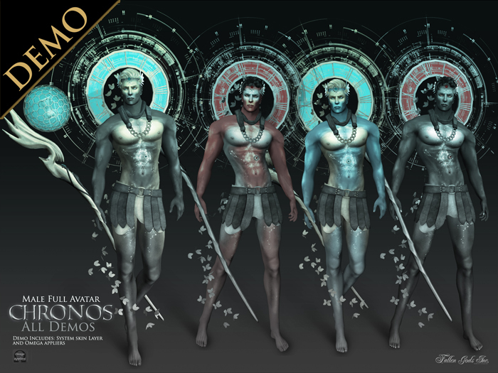 DEMO Chronos Male Avatars +Fallen Gods Inc.