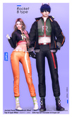 MIWAS / Rocket Outfit B type #FULL SET / SAVE 30%