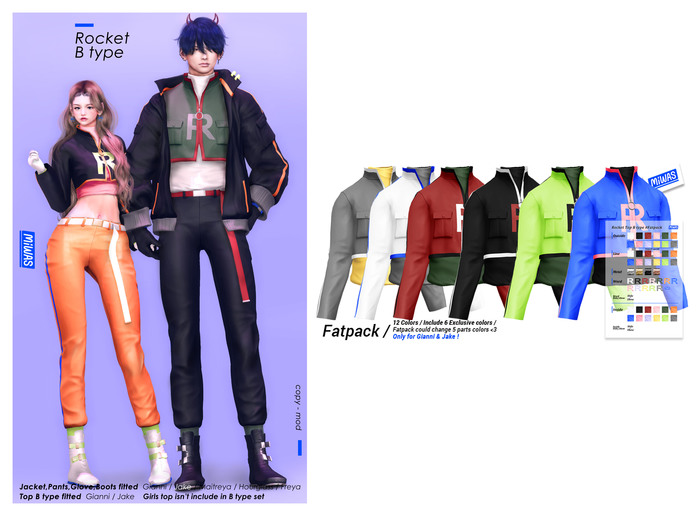 MIWAS / Rocket Top B type #Fatpack