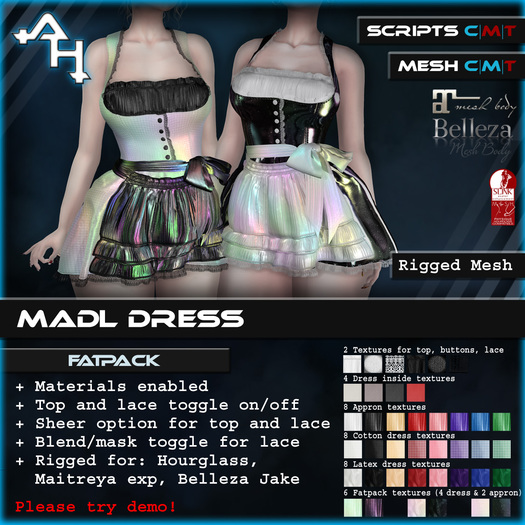 +AH+ Madl Dress Fatpack 1.0 (wear and click)