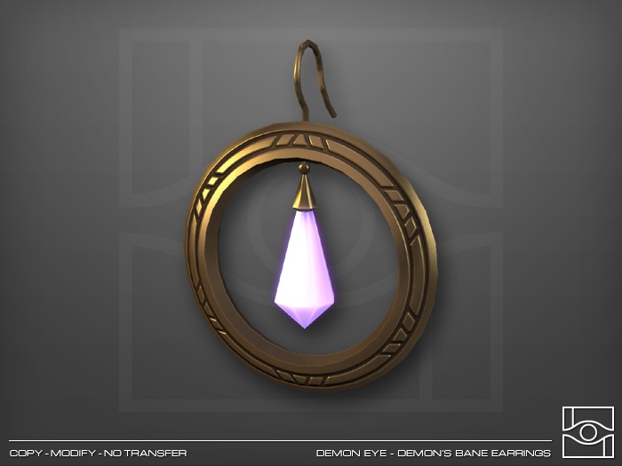 [DE] Demon's Bane Earrings