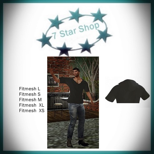 Star black bee Mens  t-Shirt