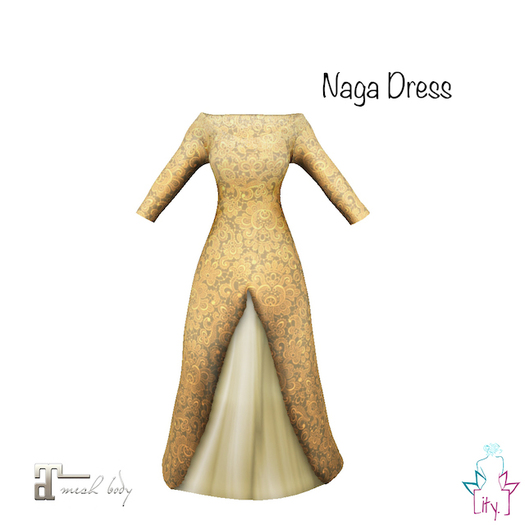 [ity.] China // Naga Dress Gold