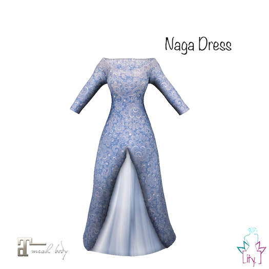 [ity.] China // Naga Dress Blue