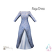 ity. china naga dress blue