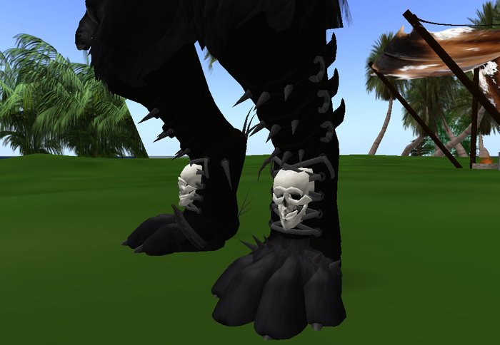 [1A] Werewolf-Skull Boots[boxed]