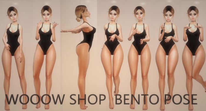 WOOOW SHOP # 11  Bento pose Female [Fatpack]