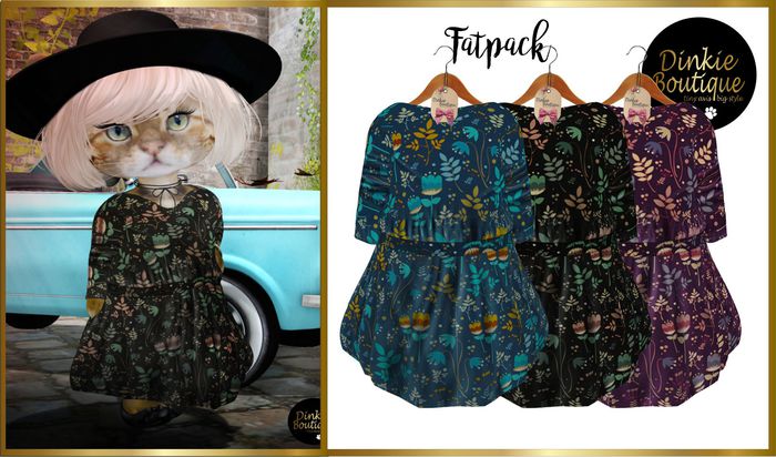 *DB* DINKIES MARA DRESS * FATPACK