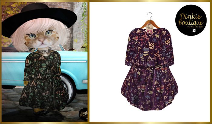 *DB* DINKIES MARA DRESS violet