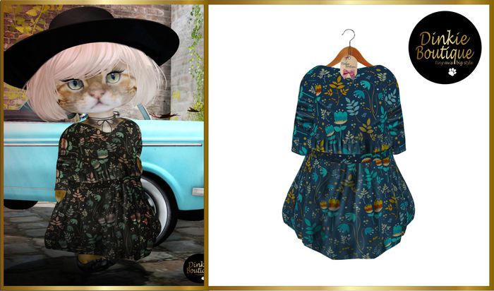 *DB* DINKIES MARA DRESS blue