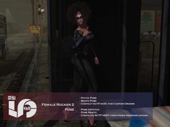 ACT5-264-Female Rocker 2 Pose BOXED 