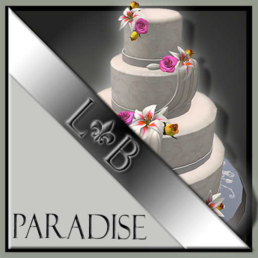 Wedding Cake - Lily & Rose - Round - Paradise