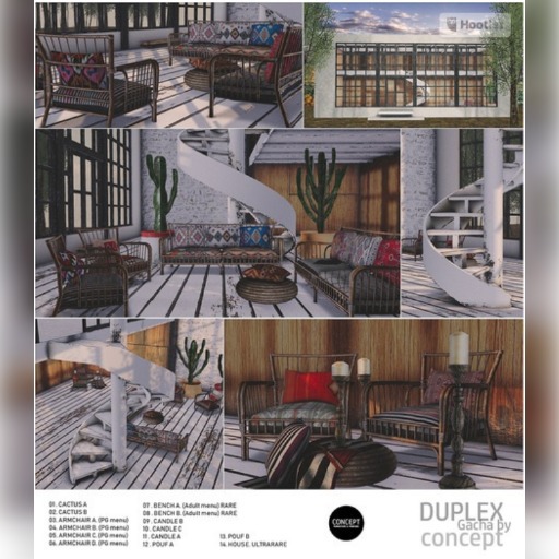 Concept} *11. Duplex set. Candle A
