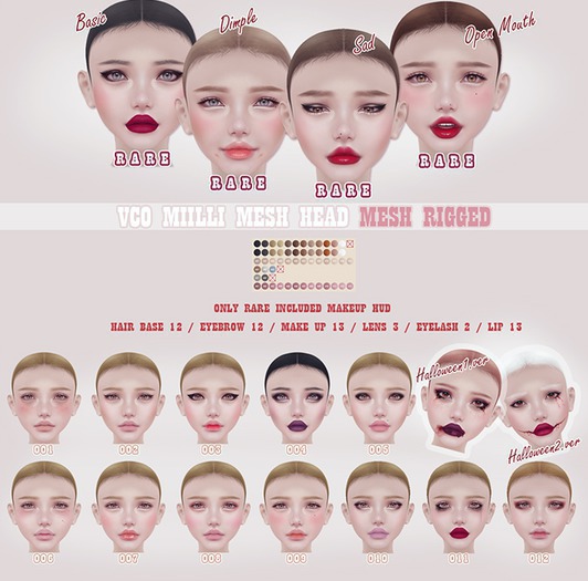 VCO Milli Head [Mesh - Rigged] 011