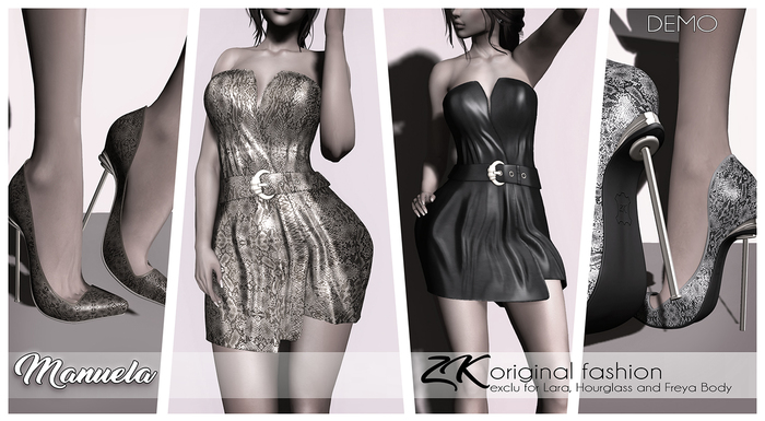 -:zk:- Manuela Dresses&Shoes DEMO-Add me