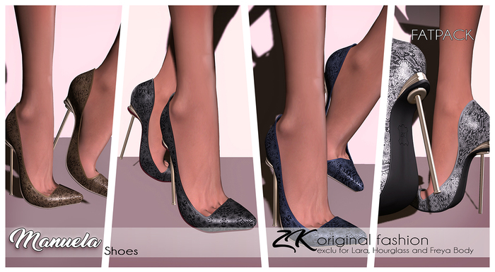 -:zk:- Manuela Shoes FATPACK-Add me