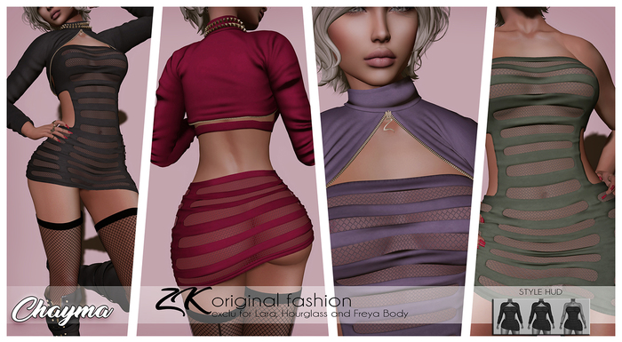 -:zk:- Chayma Dress FATPACK-Add me