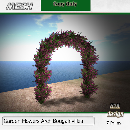 Arch Mesh Bougainvillea