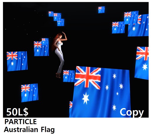 PARTICLE MAGIC AUSTRALIAN FLAG#