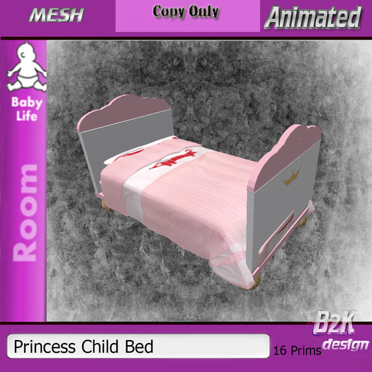 Princess Child Bed Mesh 2014