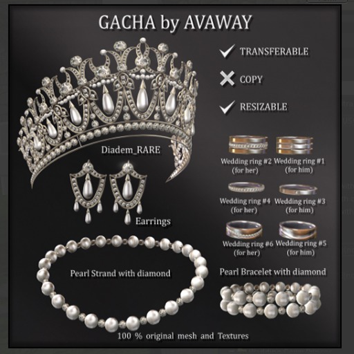 *AvaWay* Wedding ring #1  (for him)