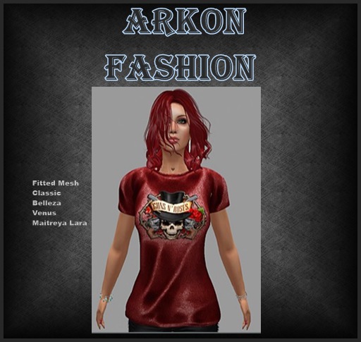 Woman Shirt Guns N Roses2