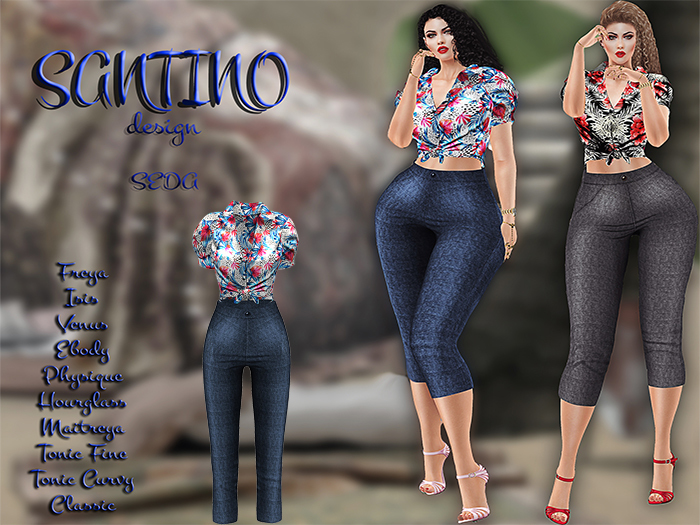 Santino Design-Retro Outfit-Blue