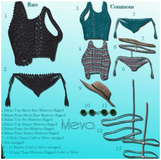 Meva Boho Gacha Shades Silver