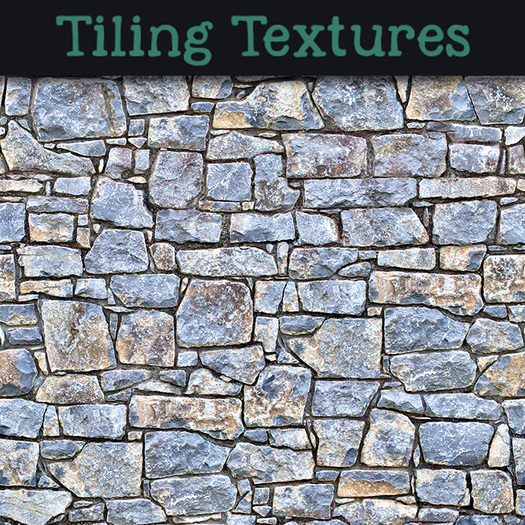 Stone wall with different size and shape - Seamless texture