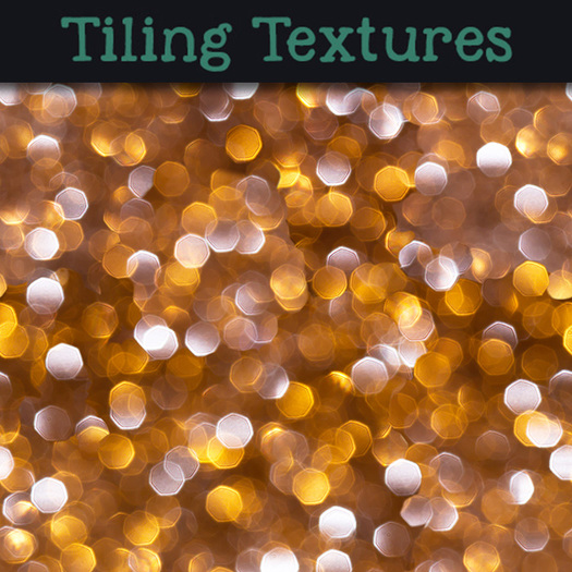 Gold bokeh - Seamless texture