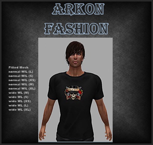 Mens Shirt Guns N Roses3