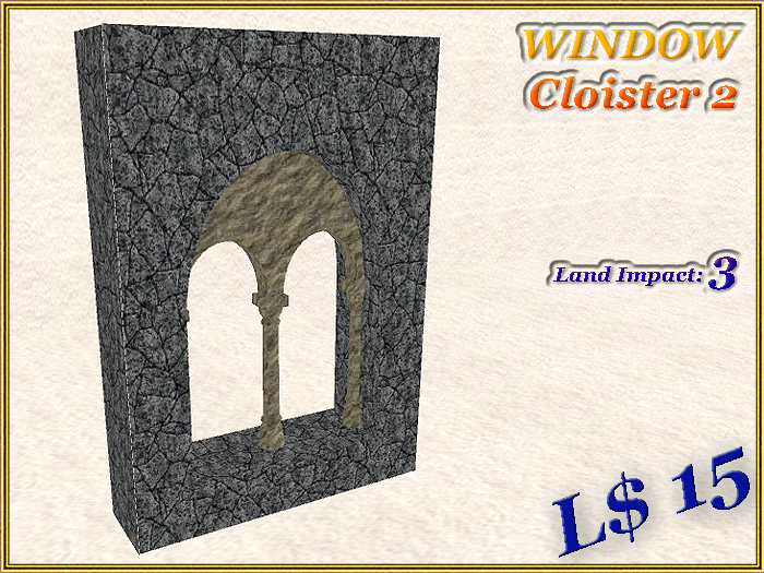 WINDOW Cloister 2