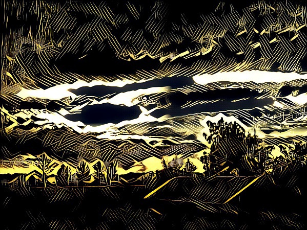 Digital Sunset  (M) By Nathaniel Jones