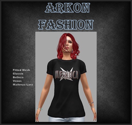 Woman Shirt Metallica2