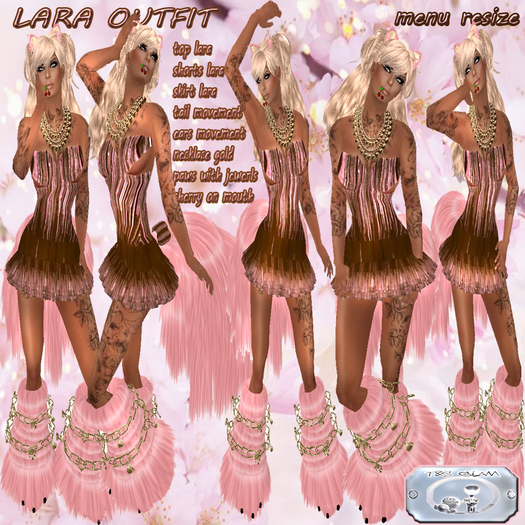 --->T&S GLaMouR<--- LARA OUTFIT  - PROMO 50% OFF