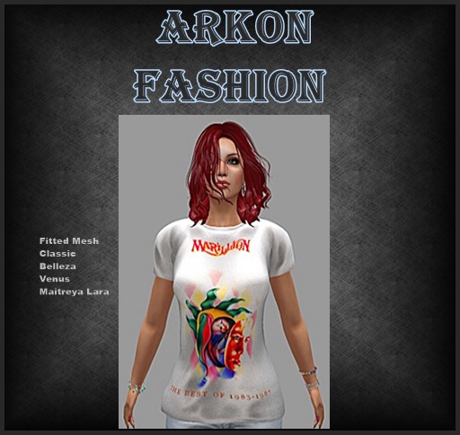 Woman Shirt Marillion1