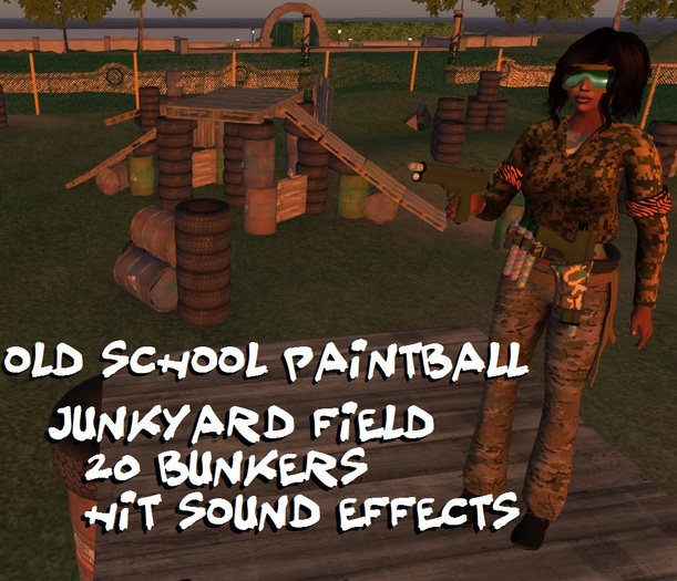 Old School Paintball - Junkyard Field