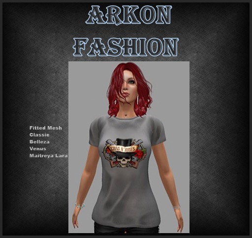 Woman Shirt Guns N Roses1