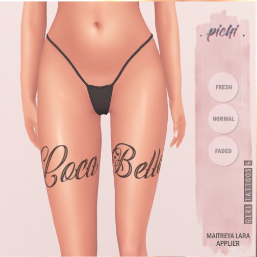 . p i c h i . girl tattoos 6 (Lara)